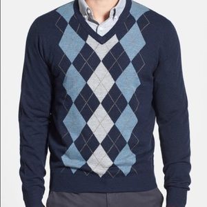 Toscano Argyle Sweater